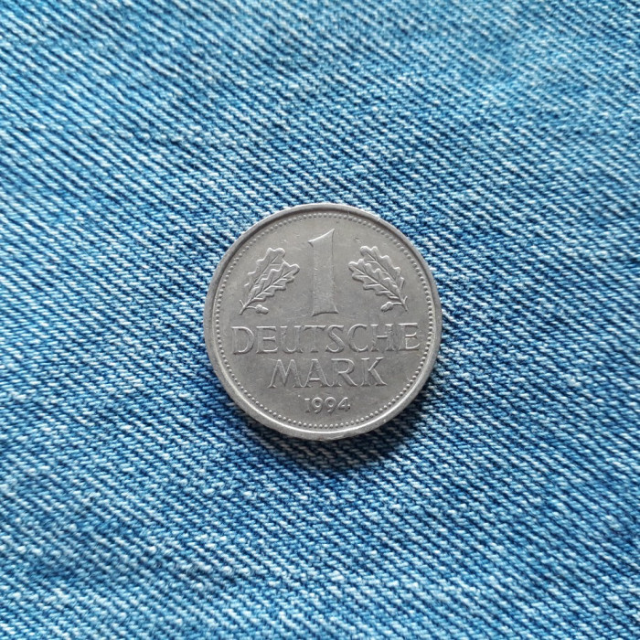 1 Deutsche Mark 1994 F Germania marca RFG
