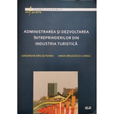 Administrarea si dezvoltarea intreprinderilor din industria turistica &ndash; Gheorghe Bailesteanu, Anda Ursulescu-Lungu