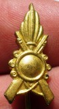 I.133 INSIGNA MILITARA ITALIA STICKPIN INFANTERIE h20mm MINIATURA, Europa