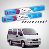 Cumpara ieftin Ștergătoare Citro&euml;n Jumper U5 23 1994-2006 | Set Față Flat Premium &ndash; TeamCar&reg;
