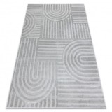 Covor BALANCE 1918 gri - Geometric, structural, glamour, 80x150 cm