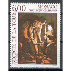 Monaco 1993 Mi 2153 MNH - 400 de ani de la nașterea lui Georges de La Tour