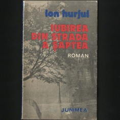 IUBIREA DIN STRADA A SAPTEA - ION HURJUI - ROMAN - JUNIMEA