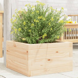 VidaXL Jardinieră de grădină, 40x40x23 cm, lemn masiv de pin