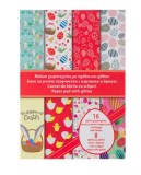 Set cu Creatii din Hartie, Paste &amp; Glitter 21x28 cm, 16 foi