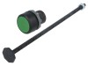 Comutator apăsare verde 22mm
