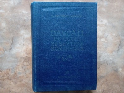 DASCALI CU CUGET SI SIMTIRE ROMANEASCA de ANTONIE PLAMADEALA , 1981 foto