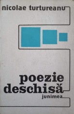 POEZIE DESCHISA (CU DEDICATIA AUTORULUI CATRE PICTORUL VAL GHEORGHIU)-NICOLAE TURTUREANU-252915