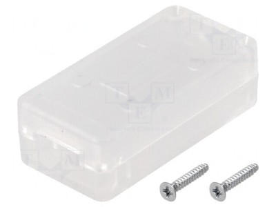 Carcasă USB ABS semitransparent 25x50x15.5 mm foto