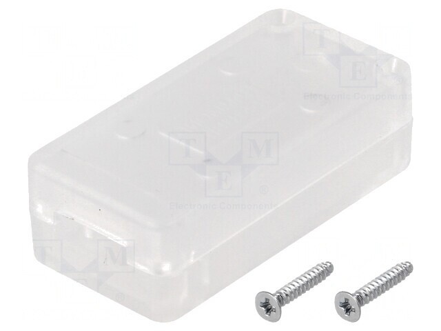 Carcasă USB ABS semitransparent 25x50x15.5 mm