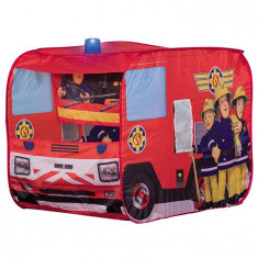 Cort De Joaca John Fireman Sam Fire Truck Sam Cu Girofar 100X70x75 Cm foto