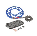 Cumpara ieftin Kit lant KTM ,Husaberg ,Husqvarna JT lant X-Ring 13-52 albastru