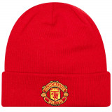 Cumpara ieftin Capace New Era Core Cuff Beanie Manchester United FC Hat 11213213 roșu