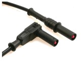 Cablu de măsurare 20A 1kV Lungime 1m Negru