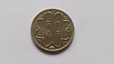 Africa Centrala-50 Francs 1977-UNC foto