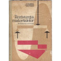 Rezistenta materialelor. Manual pentru licee si scoli de maistri - Mihail Atanasiu, Victor Drobota