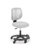 Scaun birou copii HM Nani, ergonomic, inaltime ajustabila, suport picioare, fara cotiere, mesh, 80 kg, gri