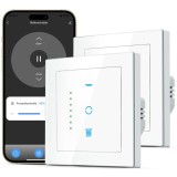 Intrerupator Smart pentru Jaluzele, Compatibil cu Alexa, Google Home si Siri, pentru Rulouri si Draperii Set 4 Bucati, Compact - CN