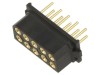 Conector Mamă PCB-Cablu Datamate 2mm 10 PIN 800V THT
