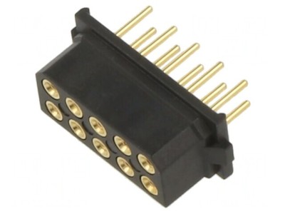 Conector Mamă PCB-Cablu Datamate 2mm 10 PIN 800V THT foto