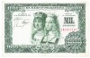 Bancnota Spania 1000 Pesetas 1957, P-149, Seria 1R9057244