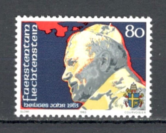 Liechtenstein.1983 Papa Ioan Paul II SL.157