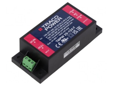 Alimentator &amp;icirc;ncastrabil 25W 24VDC foto