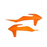Carene laterale radiator KTM 2020-2023 culoare portocaliu UFO, UFO Plast