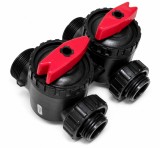 Sistem bypass Clack V3006 cu robineti, 1 inch, pentru dedurizator