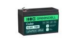 Baterie Green Cell CUBE LiFePO4 7Ah 12.8V 89.6Wh Litiu Fier Fosfat pentru UPS, Monitorizare