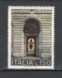 Italia.1976 100 ani Institutul Avocatului de Stat SI.876