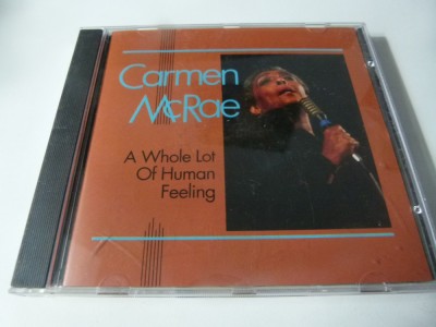 Carmen McRae, cd foto