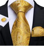 Set cravata + batista + butoni - matase - model 261