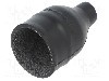 Tub termocontractant, {{Diametru inainte de contractare}}, 55mm, neagra, TE Connectivity - 202K232-25/225-0