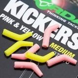 Line Aligner KORDA Kicker Rig Aligner, Pink / Yellow, Marime M, 10buc/pac