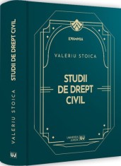 Studii de drept civil - Valeriu Stoica - Editura Universul Juridic