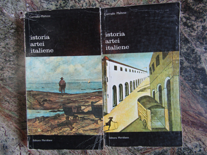 ISTORIA ARTEI ITALIENE VOL.1-2-CORRADO MALTESE