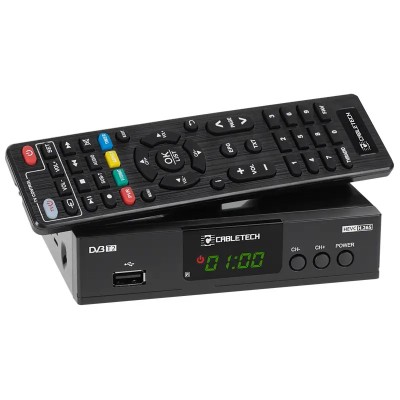 Tuner DVB-T2 /DVB-T H.265 HEVC LAN CABLETECH URZ0338A foto