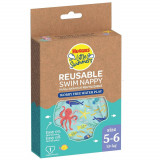 Scutec pentru inot refolosibil Little Swimmers, Nr. 5 - 6, 13+ kg, Undersea, 1 buc, Huggies