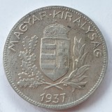 Ungaria 1 pengo 1937 argint
