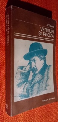 Versuri si proza - A. Vlahuta foto