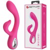 Vibrator Rabbit Fritz, Roz, 19.5 cm, Pretty Love