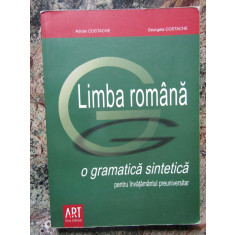 ADRIAN COSTACHE - LIMBA ROMANA O GRAMATICA SINTETICA