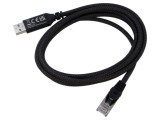Cablu USB 3.0 la RJ45 Cat 6, 2m, negru, LOGILINK