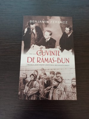 Benjamin Ferencz - Cuvinte de ramas-bun foto