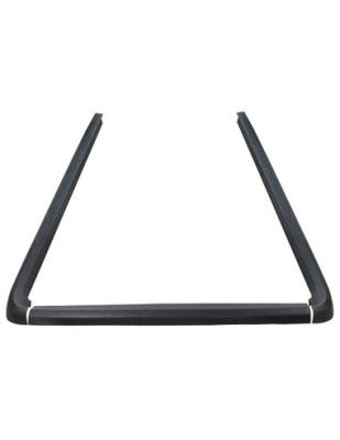 Set 3 Ornamente protectie margine bena negru mat Ford Ranger T6, T7, T8 2012-2022 foto