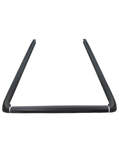 Set 3 Ornamente protectie margine bena negru mat Ford Ranger T6, T7, T8 2012-2022