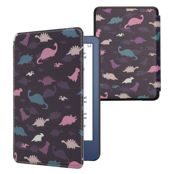 Husa Kwmobile pentru Amazon Kindle (2022), Multicolor, Piele ecologica, KWM000017LI025C