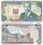 Kenya 10 Shilingi 14.10.1989 UNC