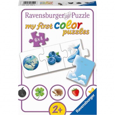Puzzle Obiecte Colorate, 6X4 Piese foto
